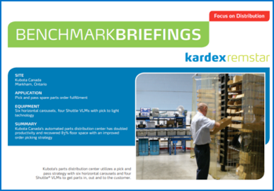 Benchmark Briefings: Focus on Distribution
