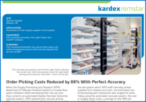 Case Study: Order Picking Costs Reduced by 88%
