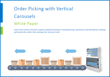 Ordering Picking with Vertical Carousels