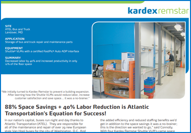 Case Study: 88% Space Savings + 40% Labor Reduction